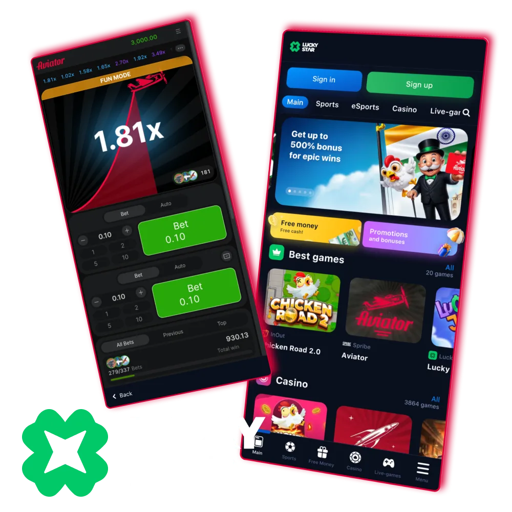 Learn Aviator rules and bonuses at Lucky Star.