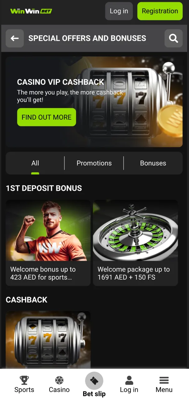 Discover WinWin promotional campaigns featuring exciting player bonuses.