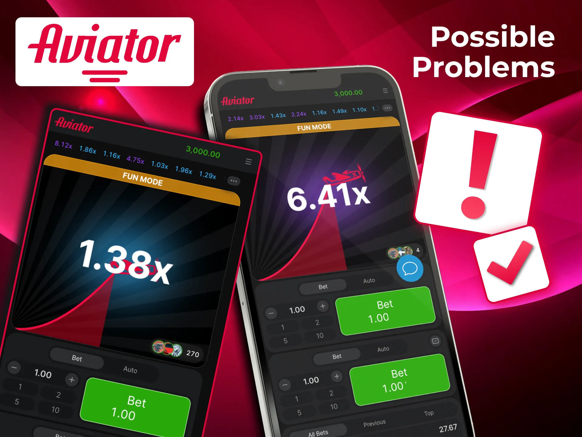 Common Aviator problems include empty screen, slow rounds, and solutions like reinstall or cache clear.