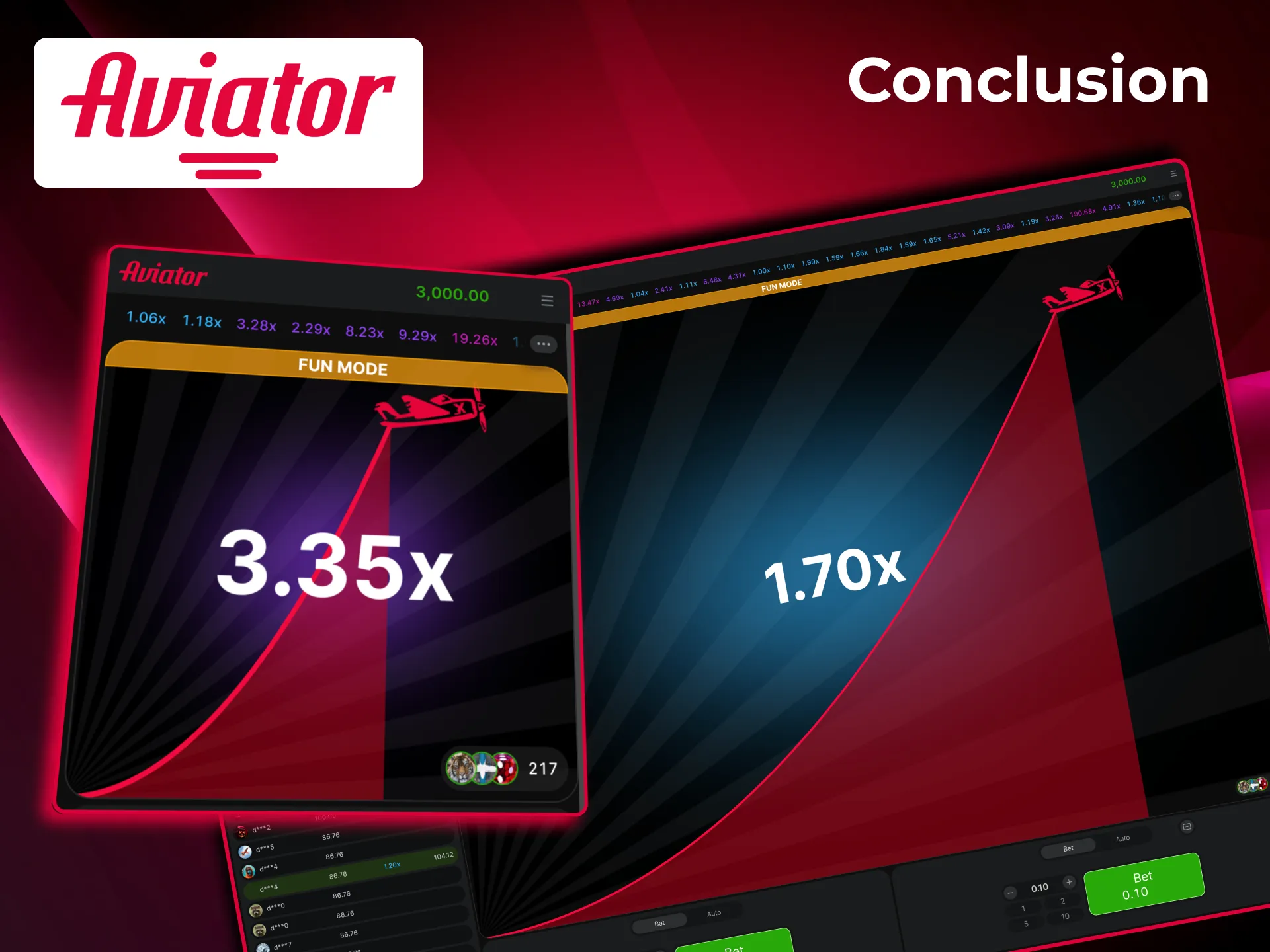Conclusion emphasizes Aviator demo as ideal for training, tactics, and risk‑free entertainment.
