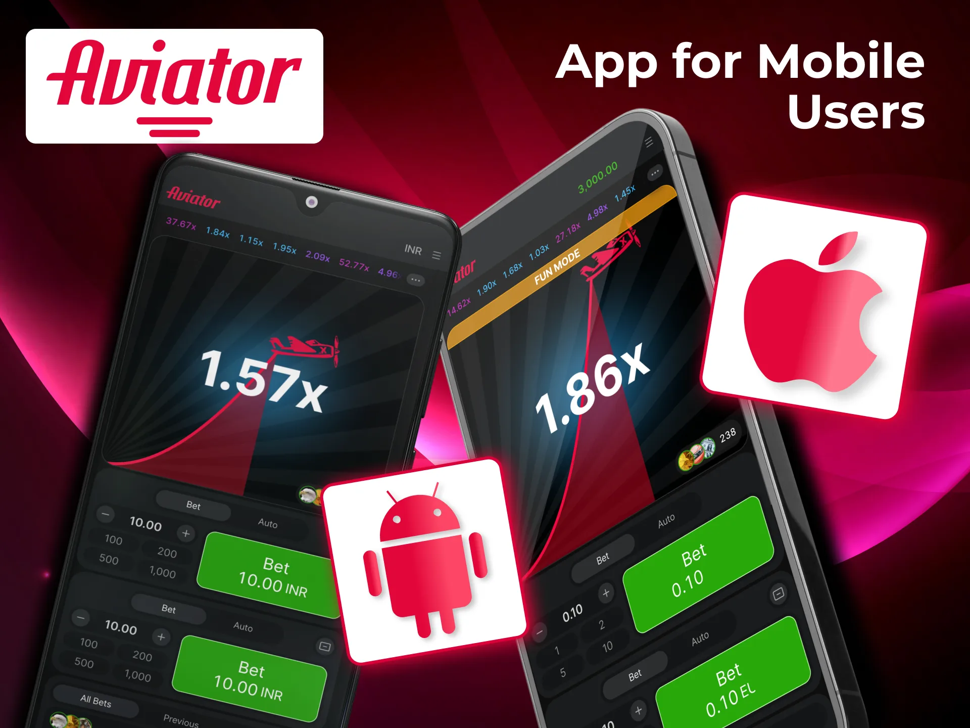 Aviator mobile play available via casino apps on Android and iOS.