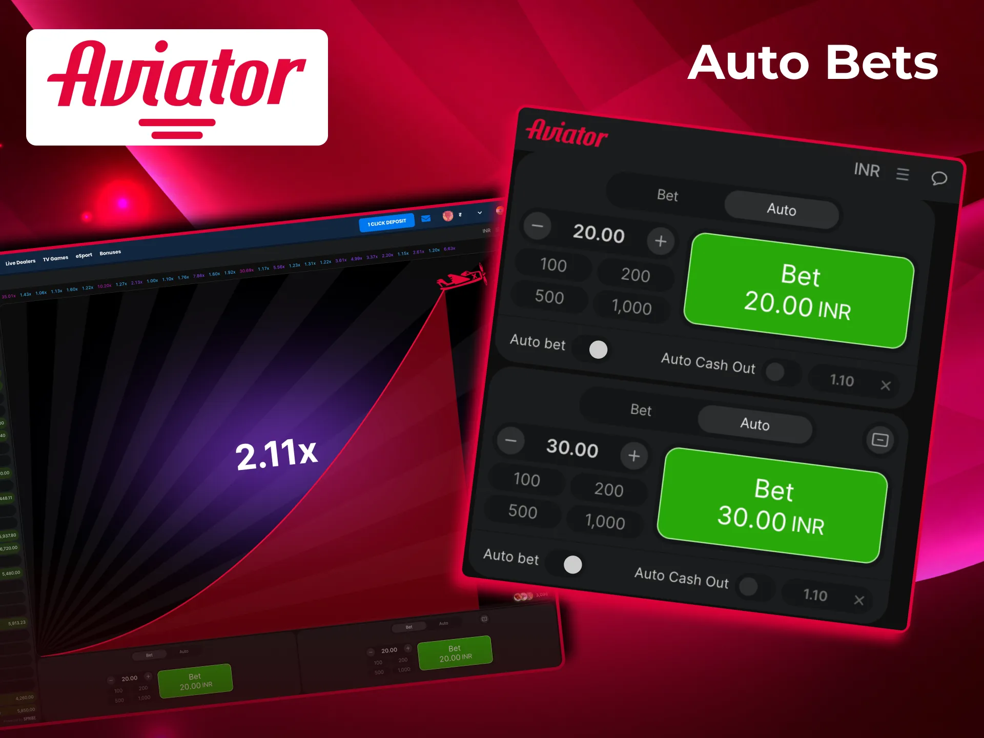 Players use Aviator auto bet to play quietly without manual input.