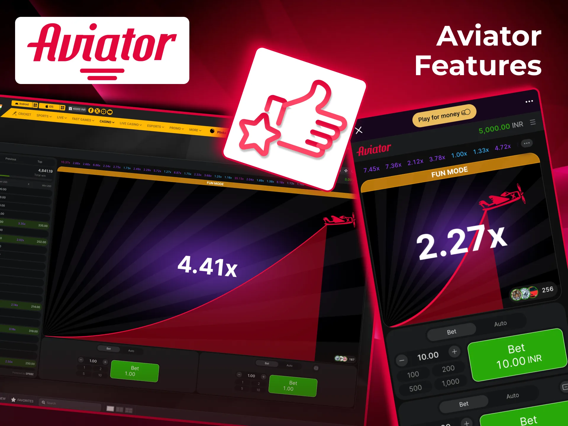 Players enjoy Aviator for fairness transparency and big win potential.