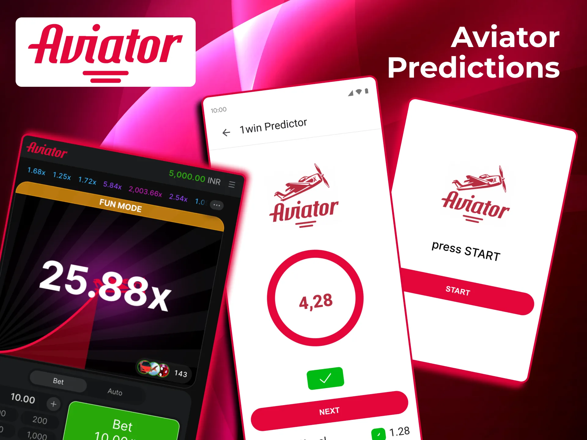 Aviator predictions are unreliable due to provably fair random technology.