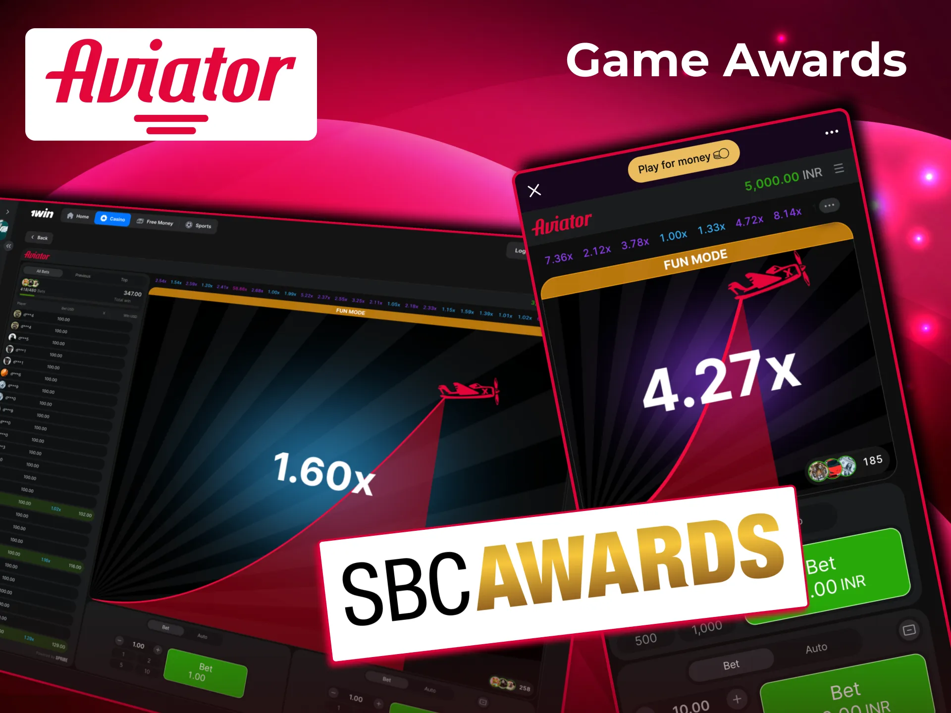 Spribe Aviator recognized with top industry award in Crash Game category.