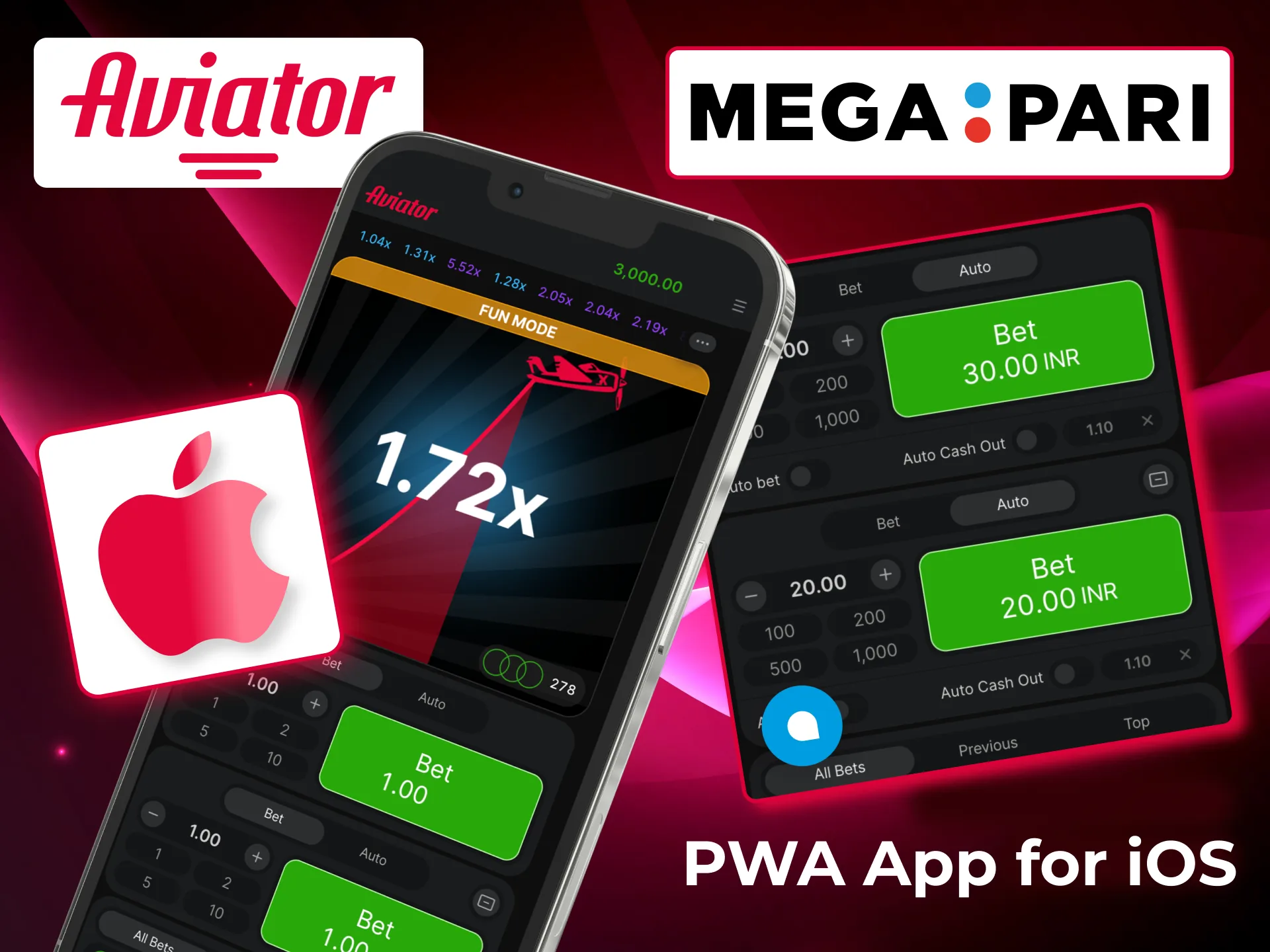 Quick Megapari install using TestFlight.