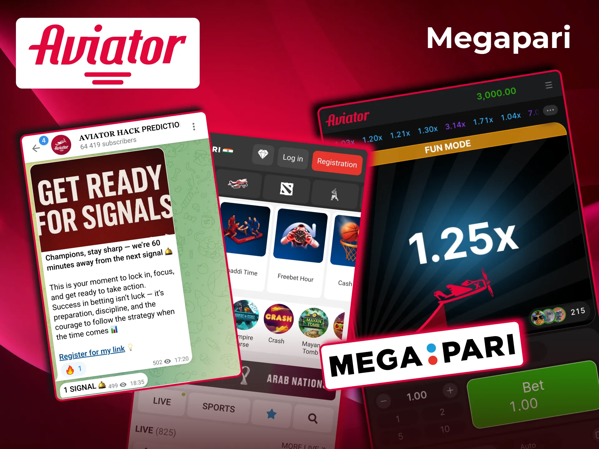 Megapari Aviator Telegram highlights simple signals, limited accuracy, and positive player interactions.