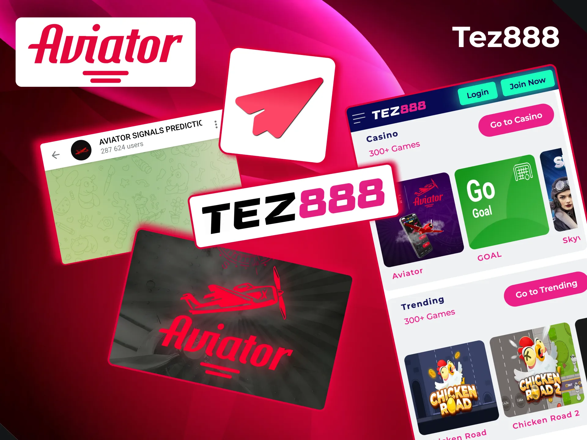 Aviator Tez888 signals group provides active updates though prediction accuracy remains average.