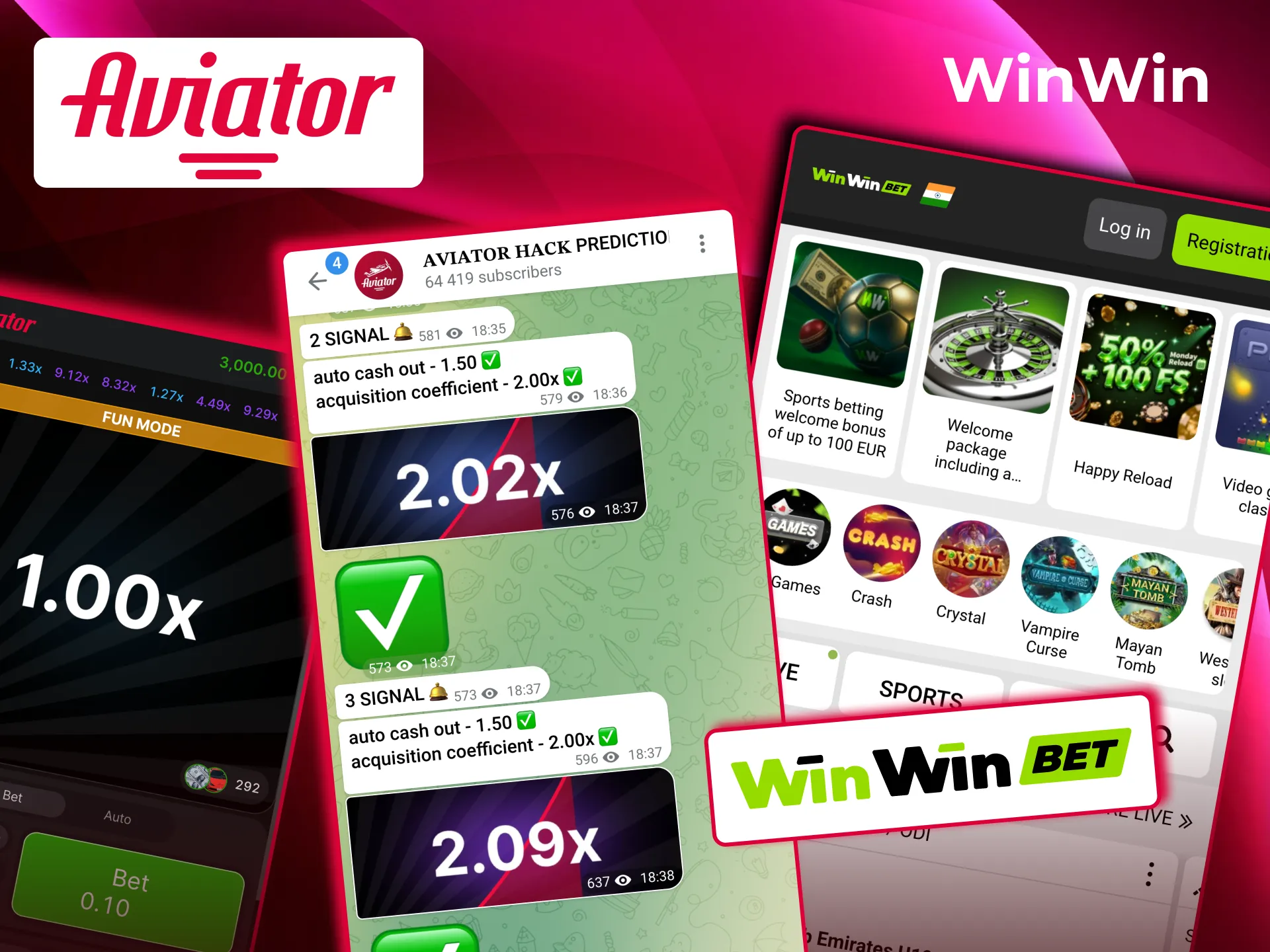 Players join WinWin Telegram for Aviator signals, reliable predictions, and a large active community.