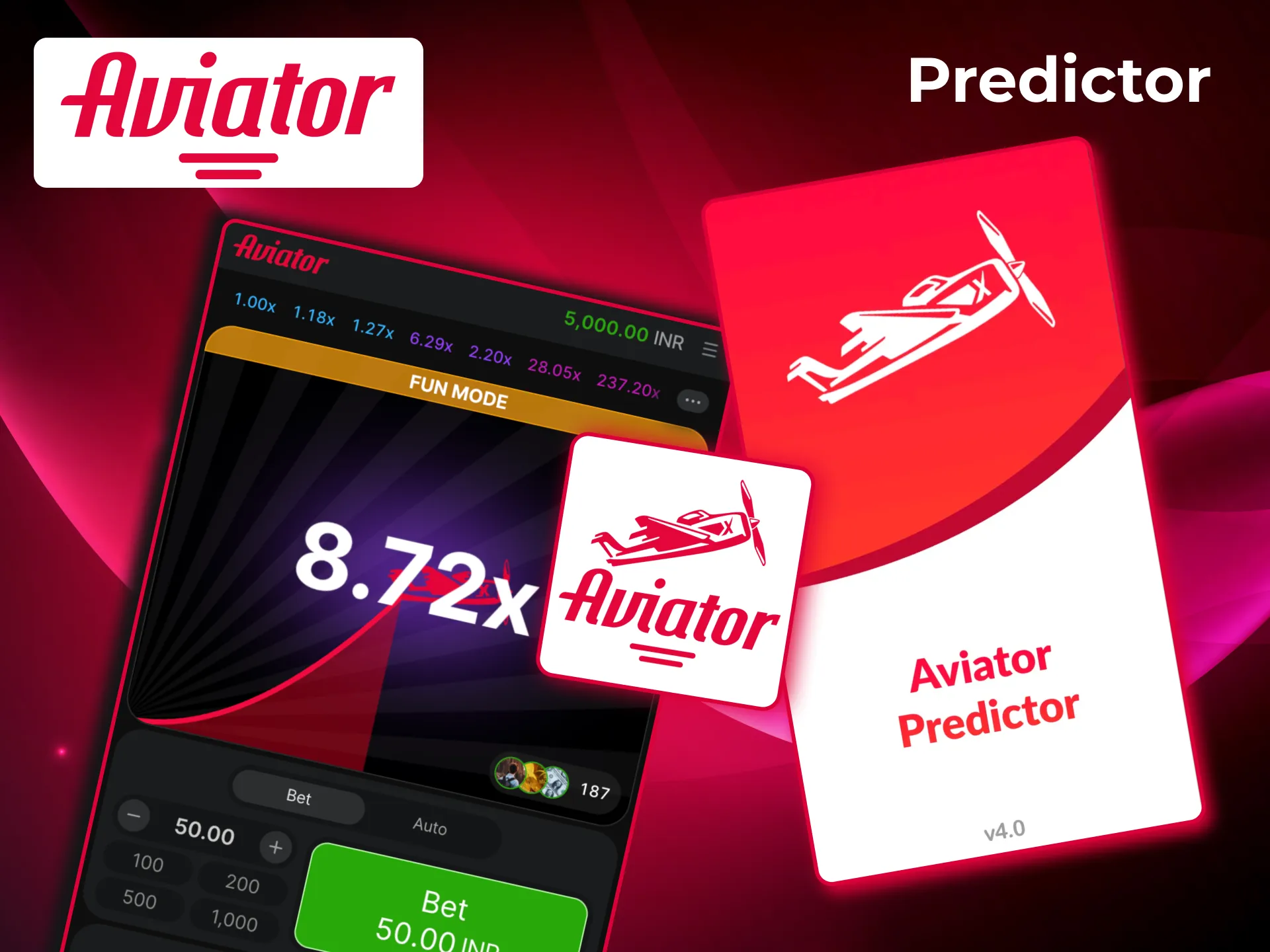 Aviator predictors are unreliable since plane crash timing is random and based on math.