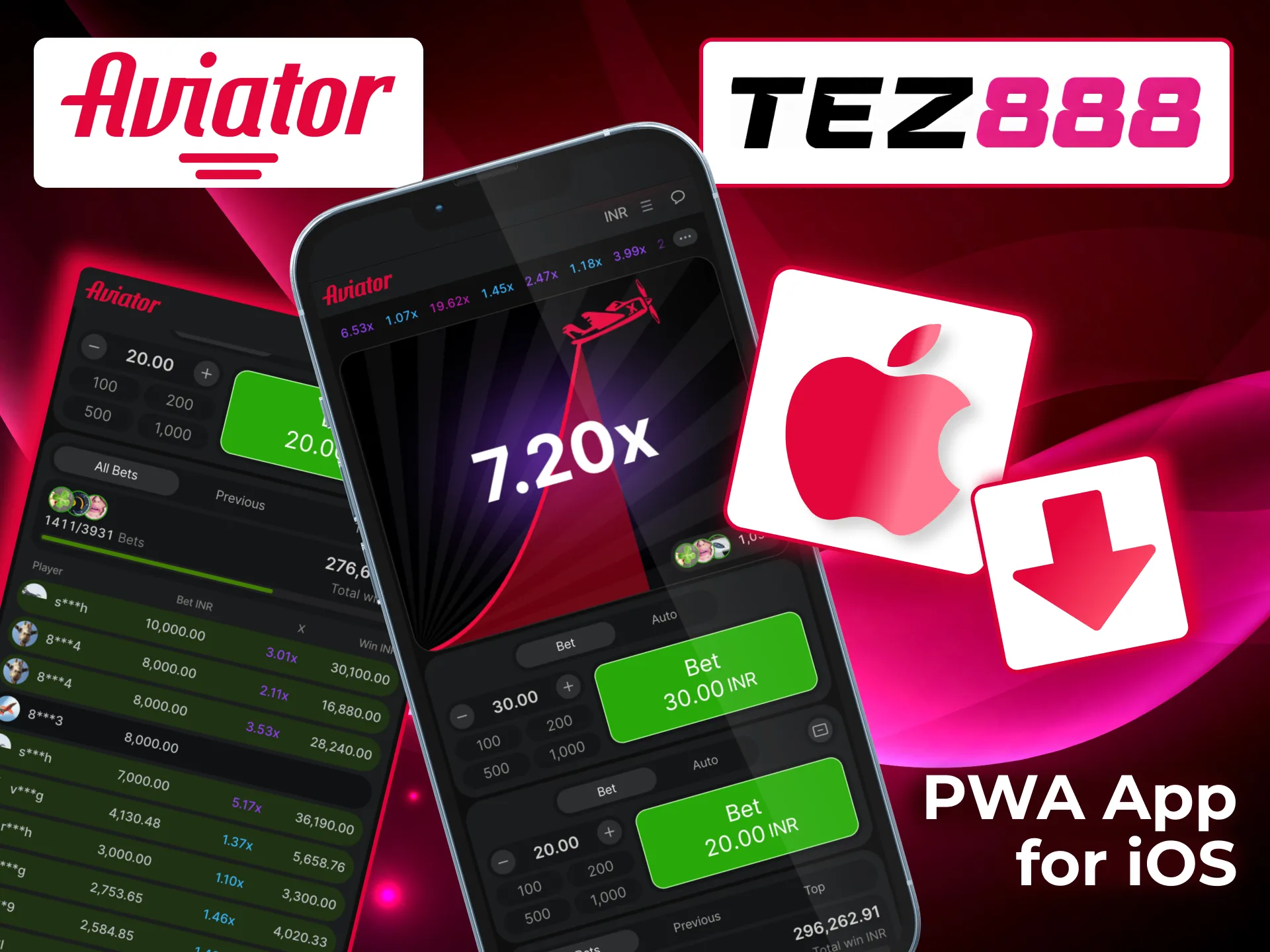 Launch Tez888 from iOS home screen.