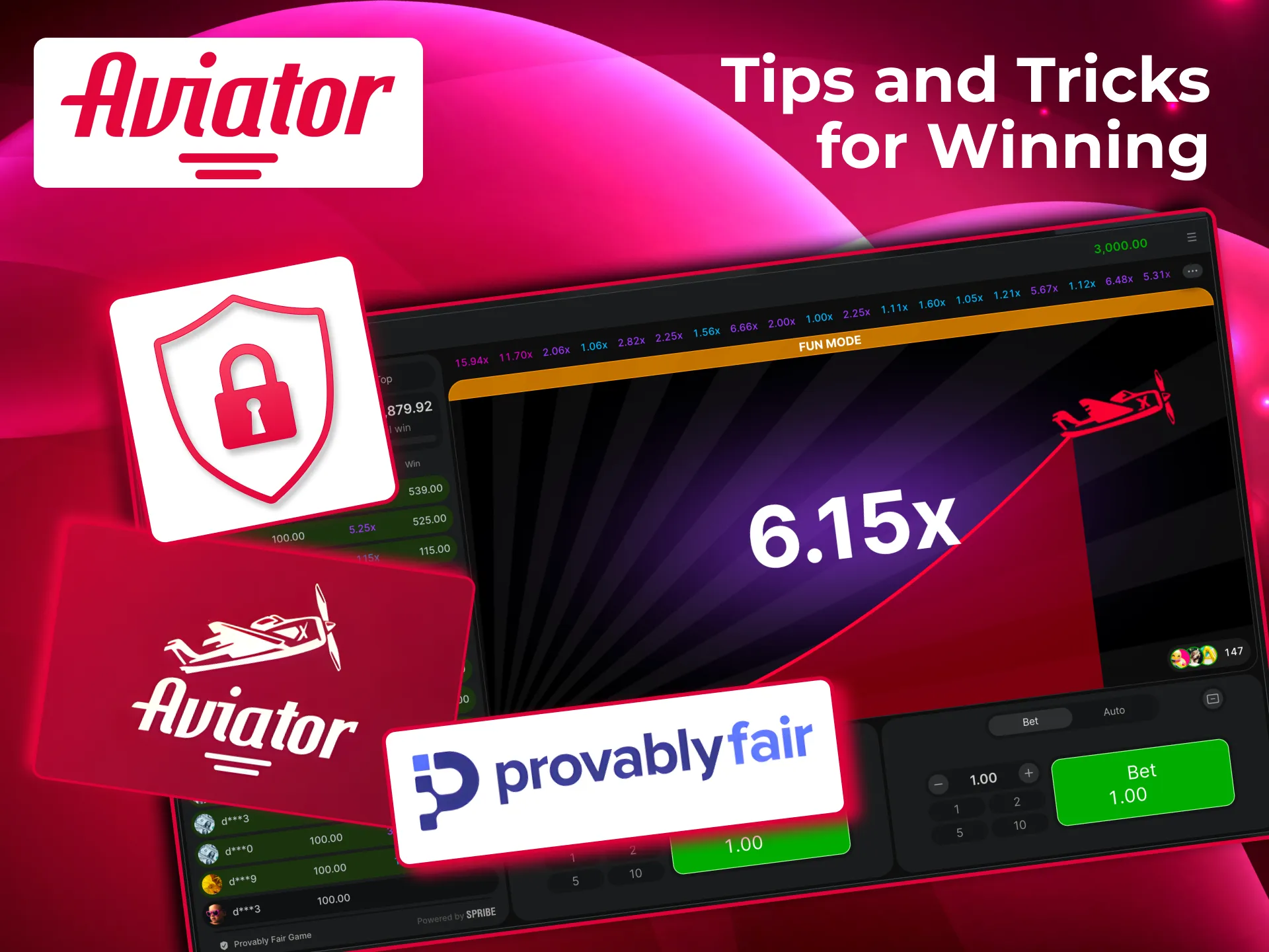 Aviator winning tips focus on tested strategies since game is Provably Fair with no exploits.