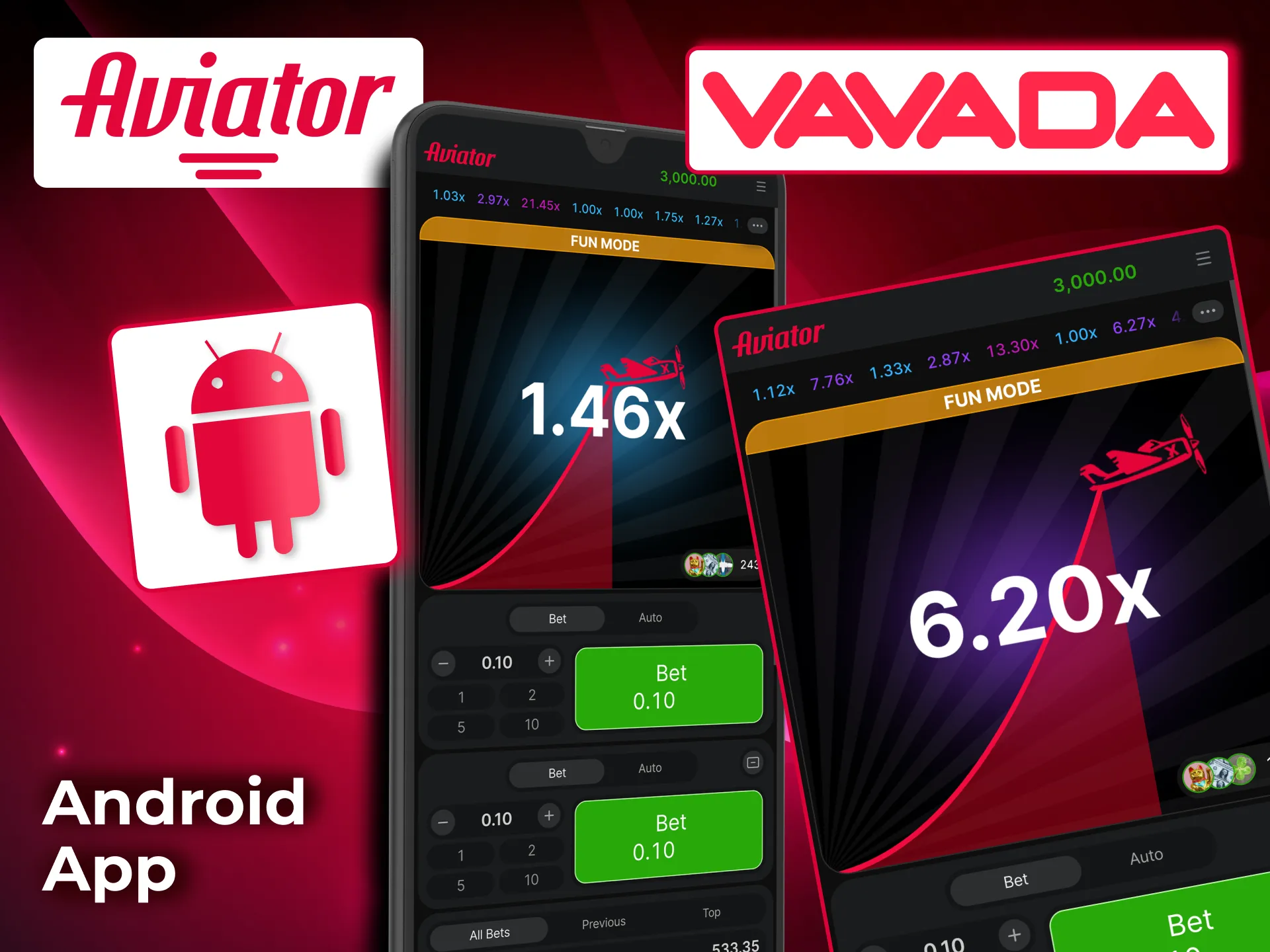 Vavada Aviator Android guide shows PWA install with quick home screen access.