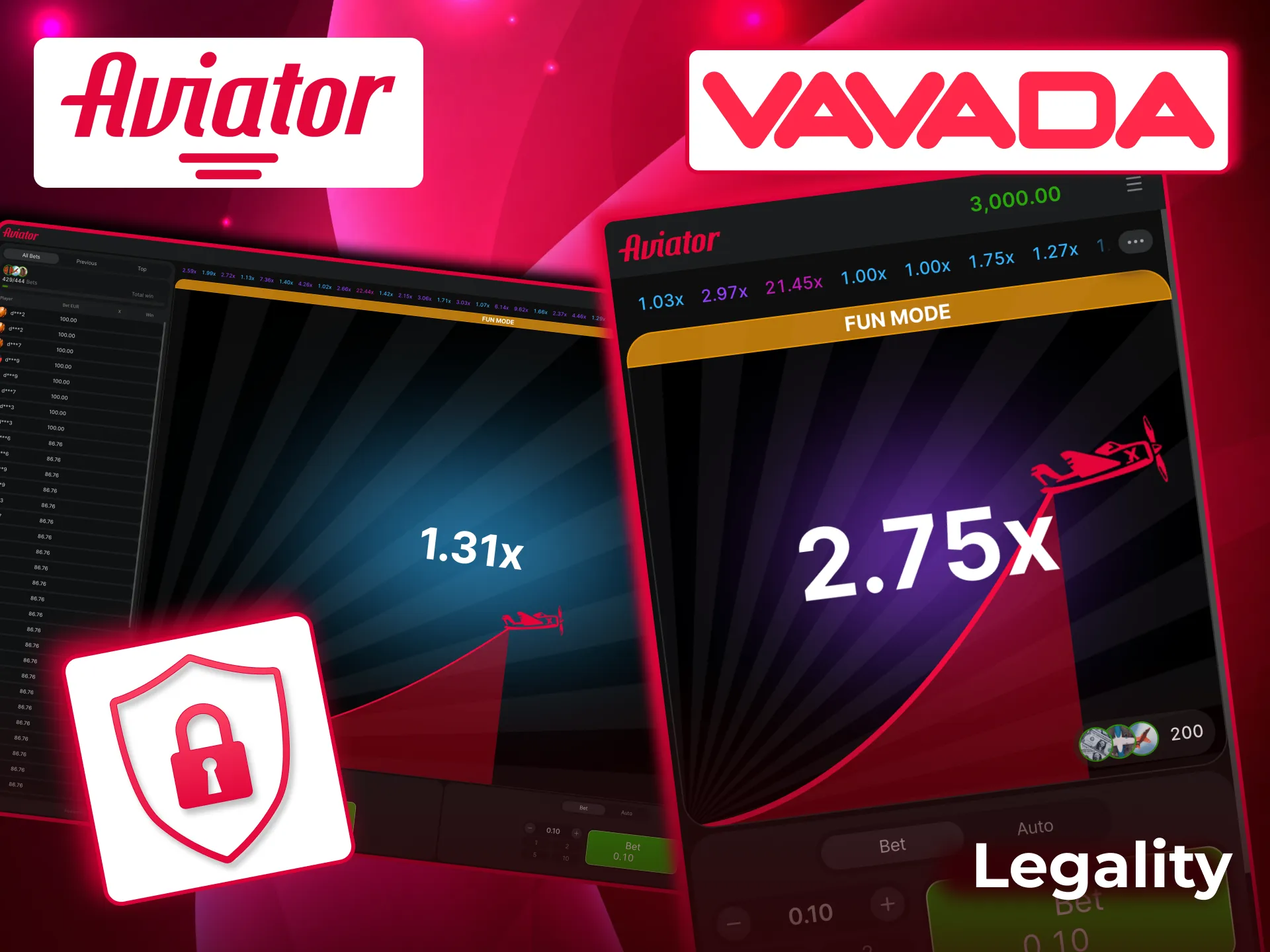 Vavada Aviator safe in India with encryption, fraud protection, and licensed certification.